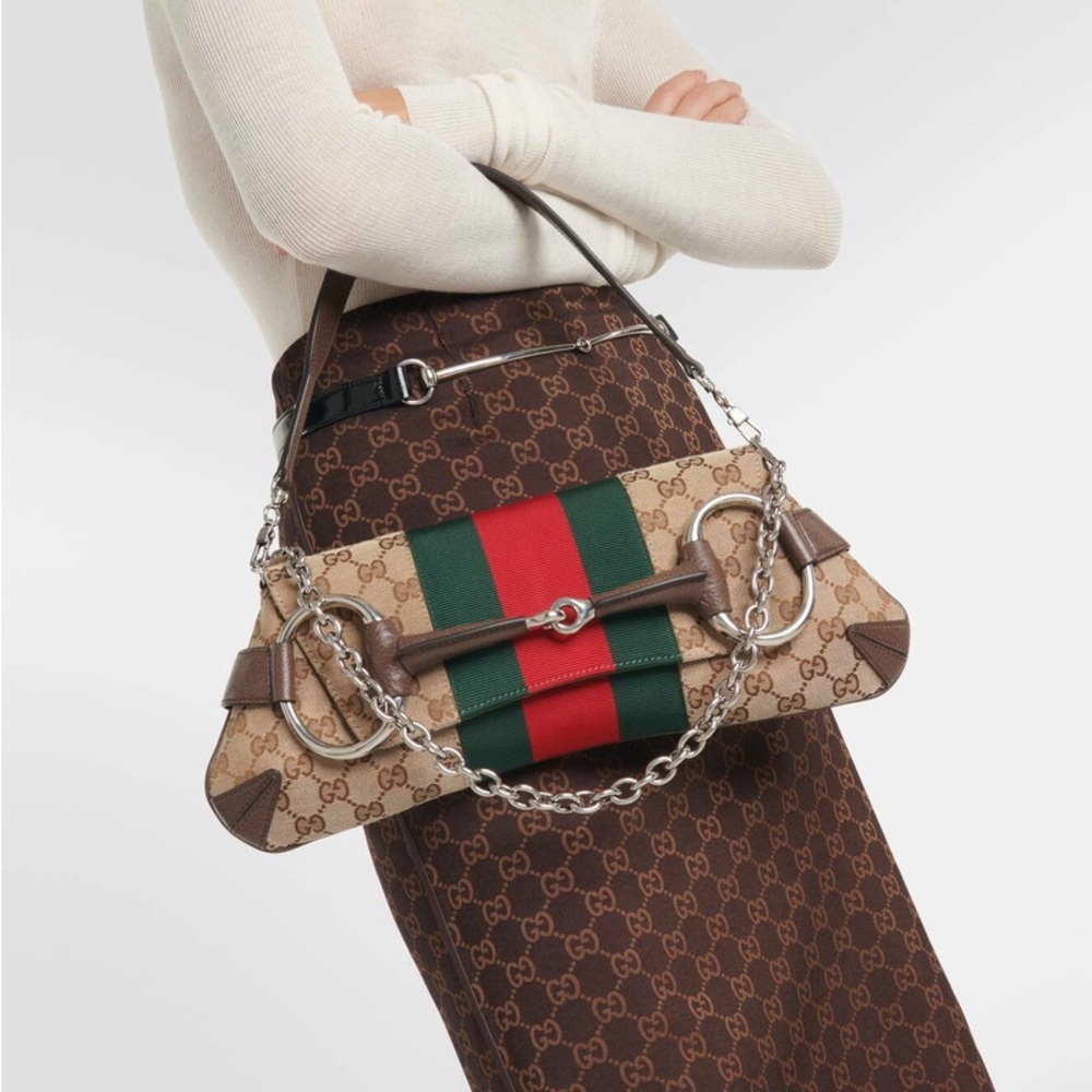 Brand new full set - Gucci Horsebit Chain Medium Shoulder Bag / clutch